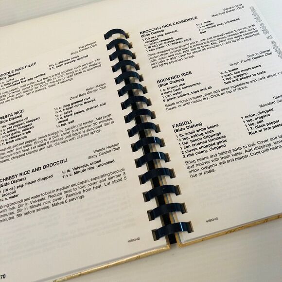 Vintage Cookbook Recipes from Tulsa Council of Federated Garden Club Patriotic - Picture 7 of 10